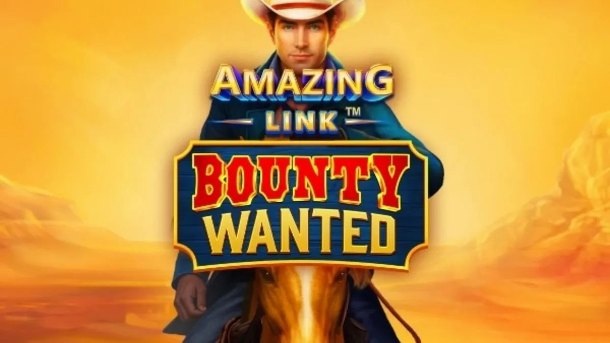Amazing Link Bounty Wanted স্লট গেমের মরুভূমি থিমযুক্ত ইন্টারফেস
