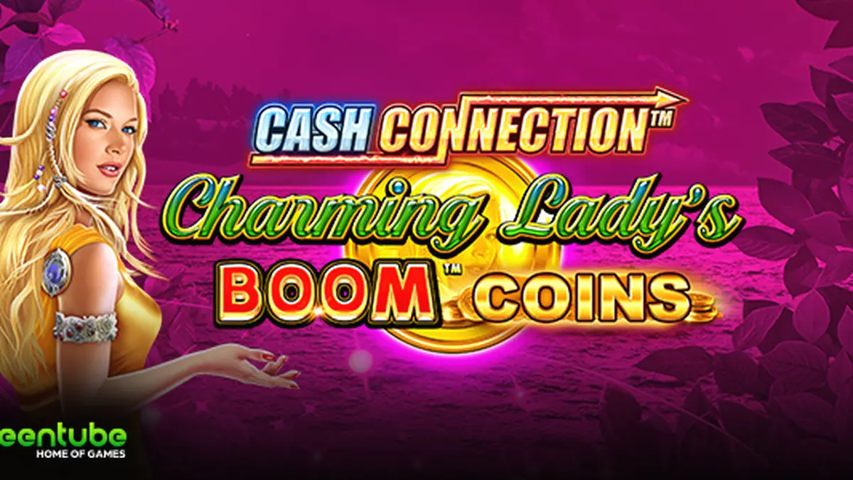 Cash Connection Charming Lady’s Boom Coins স্লট গেমের ইন্টারফেস